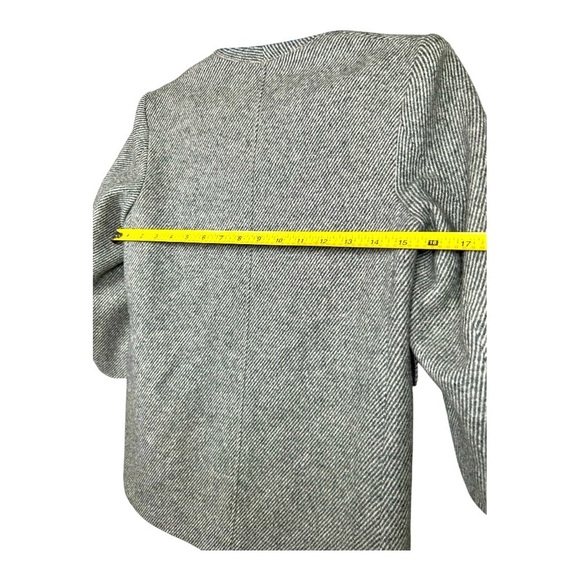 Liliputian Bazaar Best & Co Childs Coat Size 5 Navy Blue Wool Hooded Packets - Picture 9 of 13